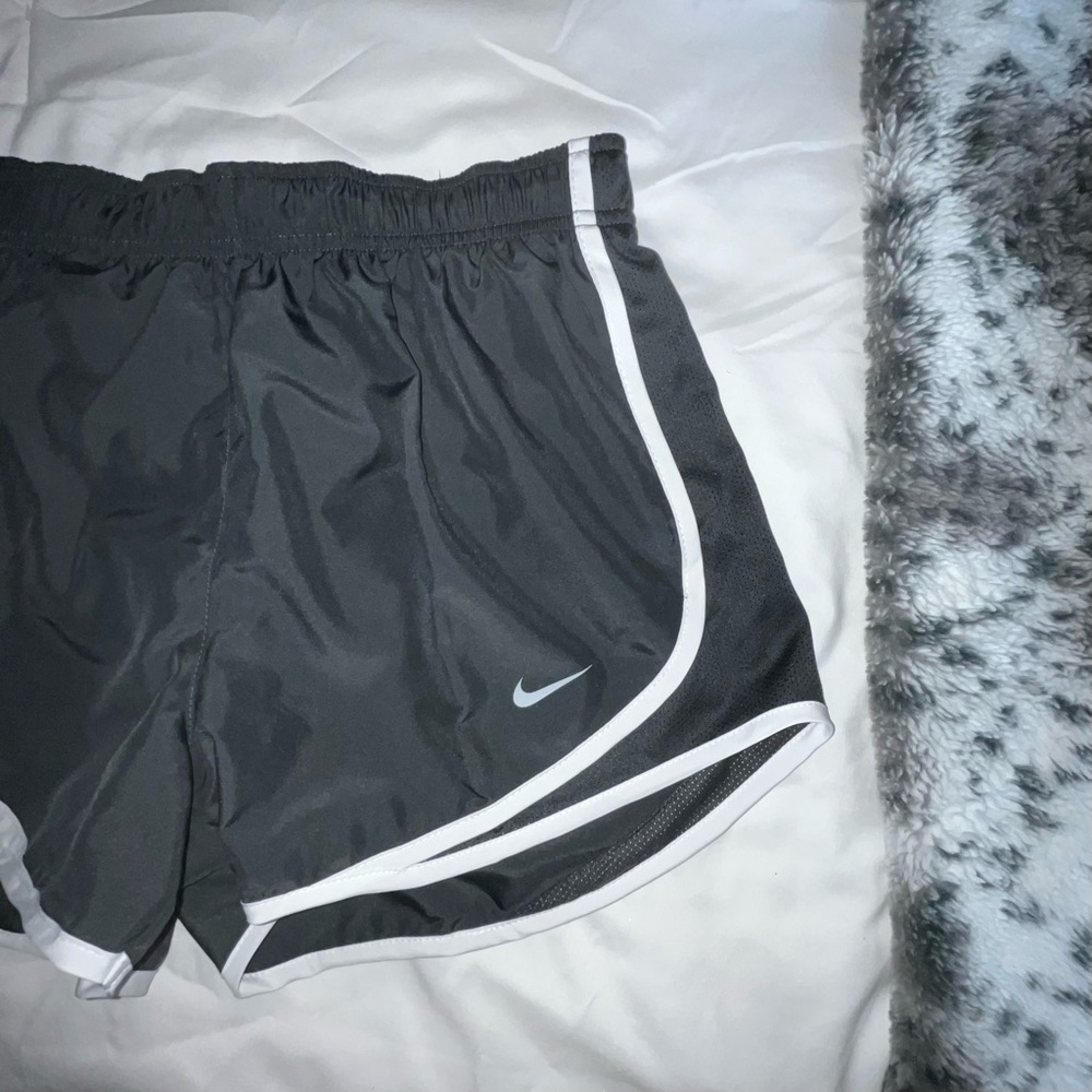 nike dark grey dri-fit running shorts